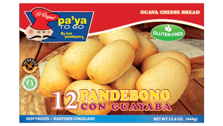 Pandebono con guayaba (12 un)