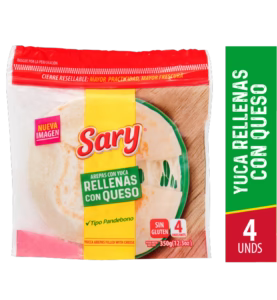 Arepa de Yuca con Queso Sary