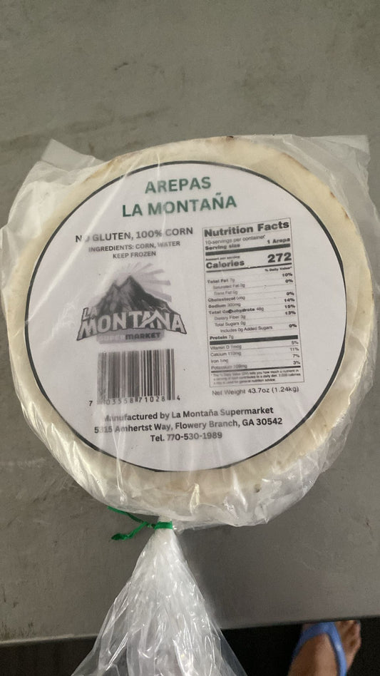 Arepa blanca pequeña