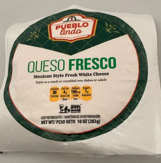 Queso Fresco Pequeño 10 Oz