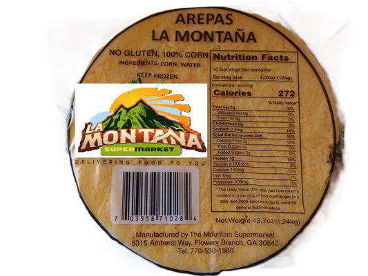Arepa amarilla grande